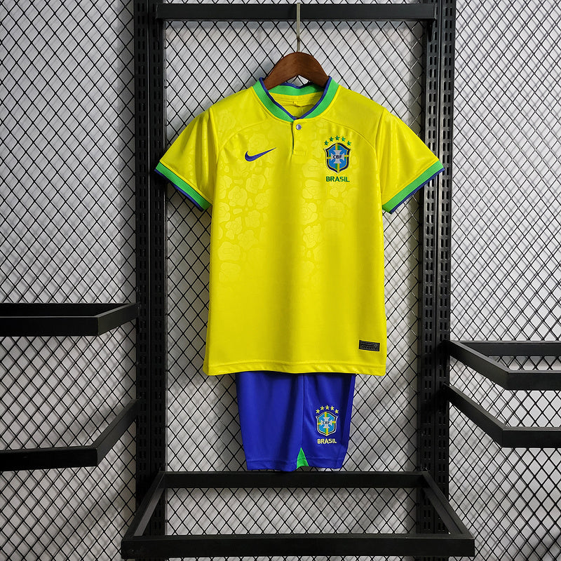 Brasil Home 22/23 Infantil