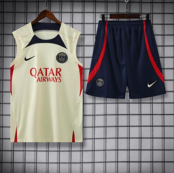 Kit c/ Ziper Regata PSG Treino 23/24