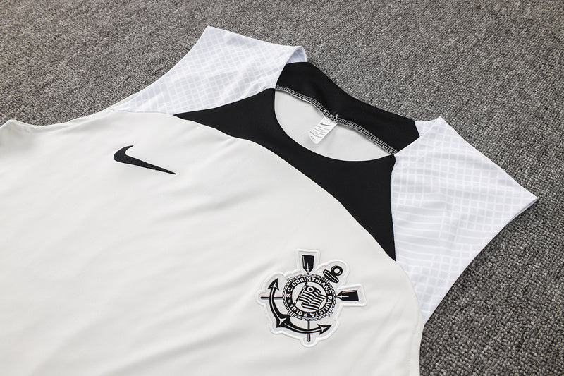 Kit c/ Ziper Regata Corinthians Treino 24/25