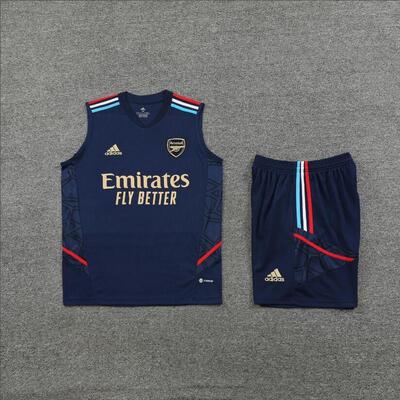 Kit c/ Ziper Regata Arsenal Treino 23/24