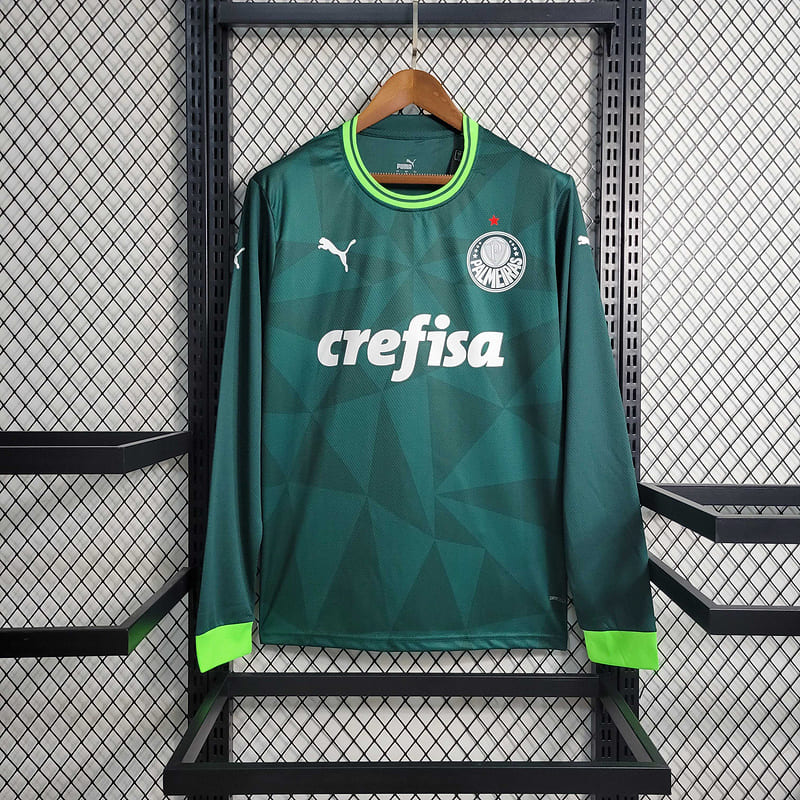 Palmeiras Home 23/24 Manga Longa