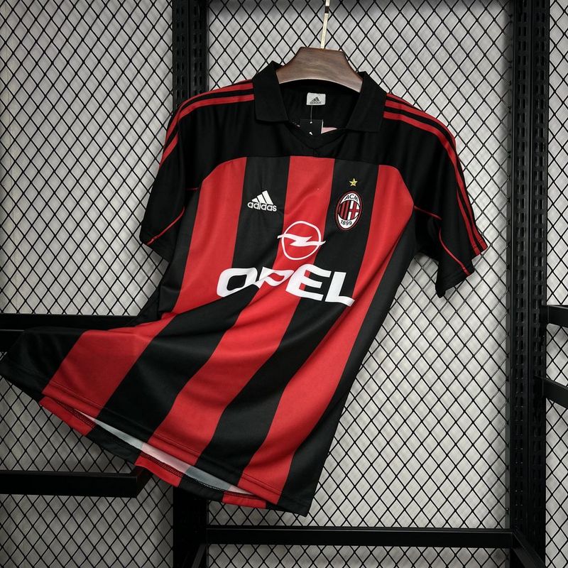 AC Milan Home 00/02 Retrô