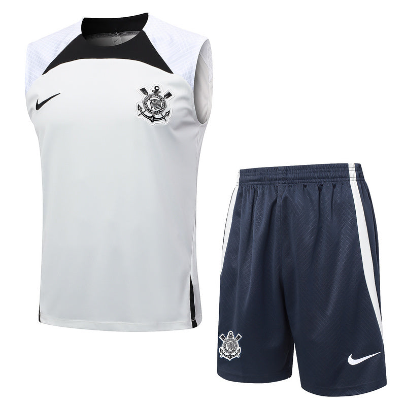 Kit c/ Ziper Regata Corinthians Treino 24/25