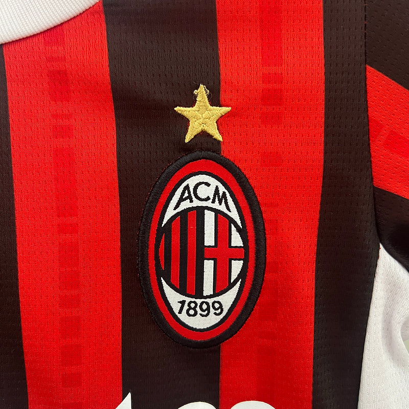 AC Milan Home 24/25 Infantil