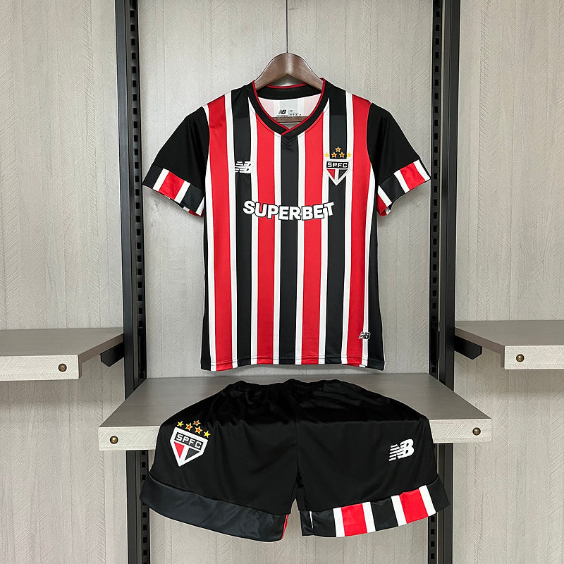 São Paulo Away 24/25 Infantil