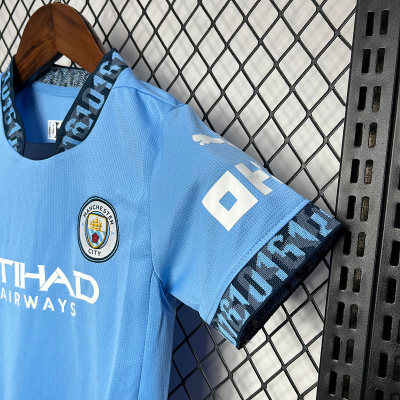 Manchester City Home 24/25 Infantil