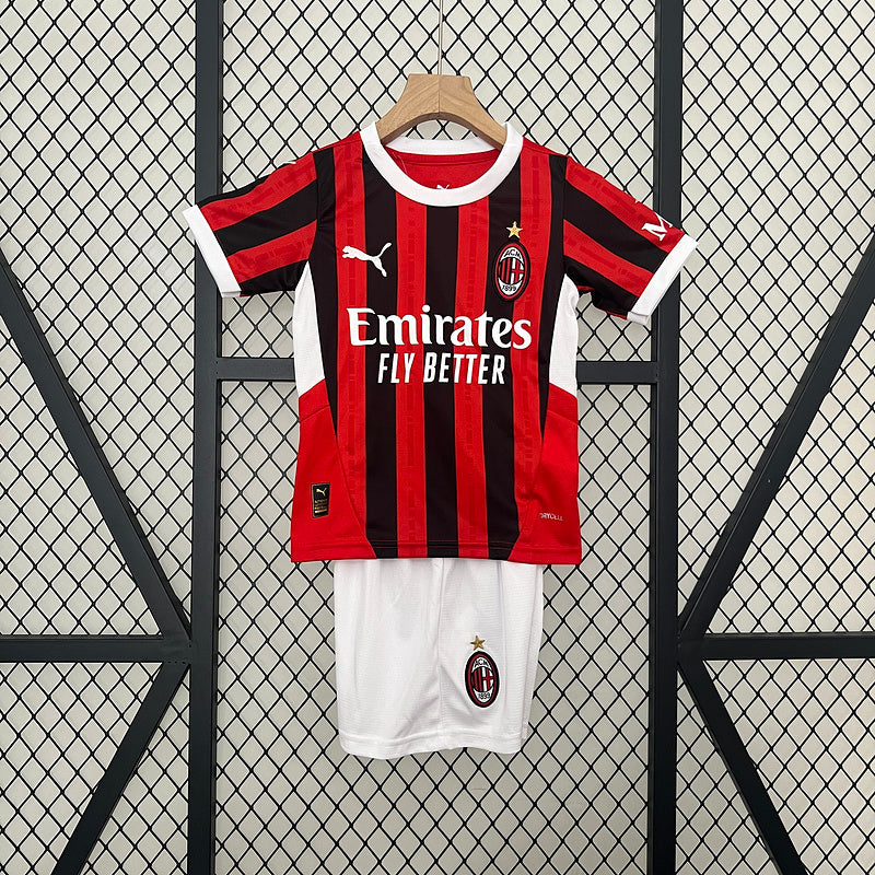 AC Milan Home 24/25 Infantil