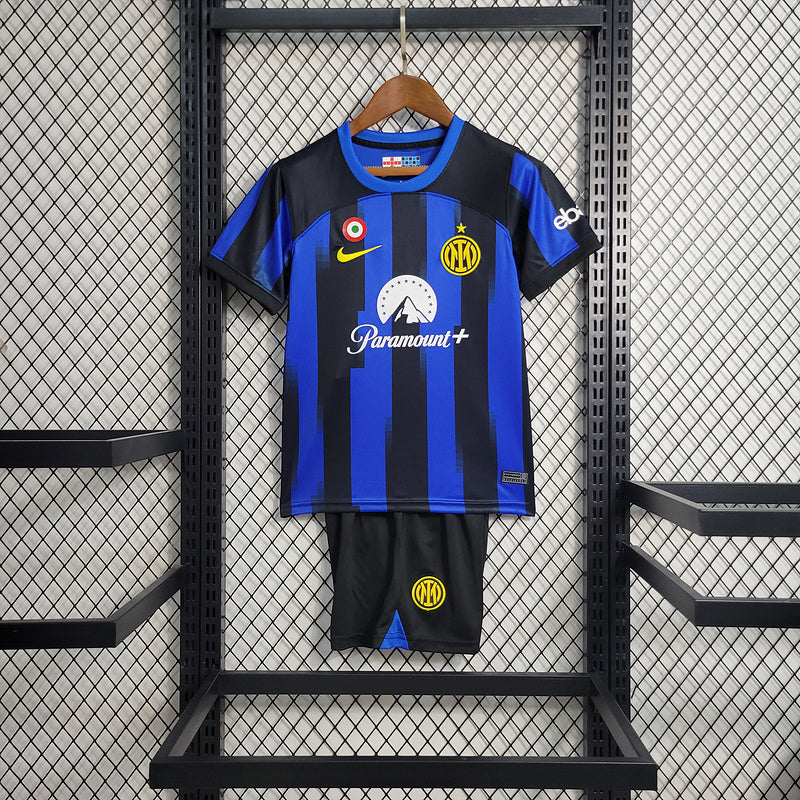 Inter Milão Home 23/24 Infantil