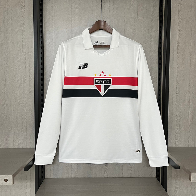 São Paulo Home 24/25 Manga Longa