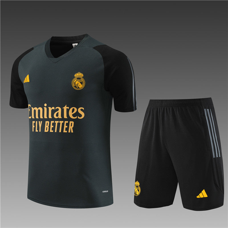 Kit c/ Ziper Real Madrid Treino 23/24