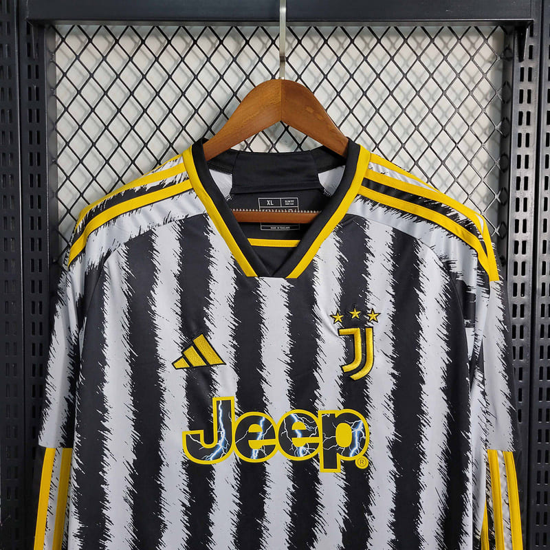 Juventus Home 23/24 Manga Longa