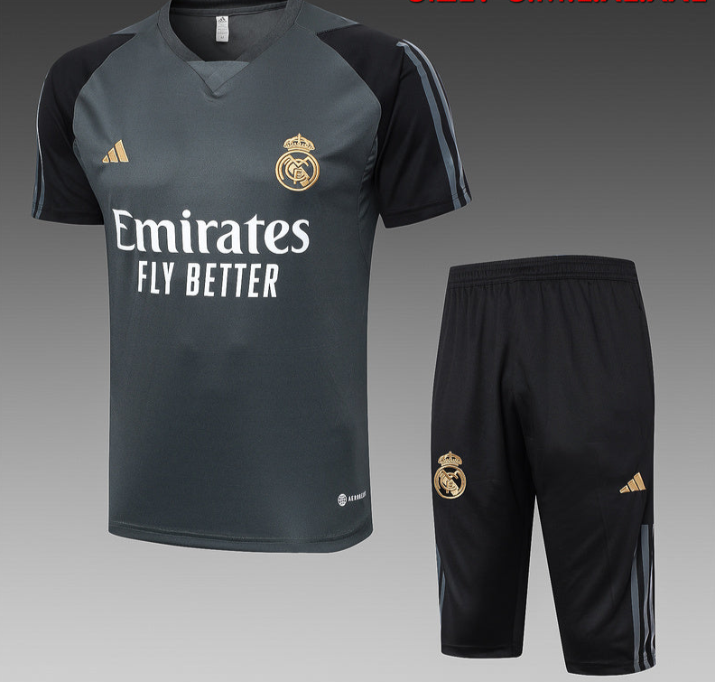 Kit c/ Ziper Real Madrid Treino 24/25