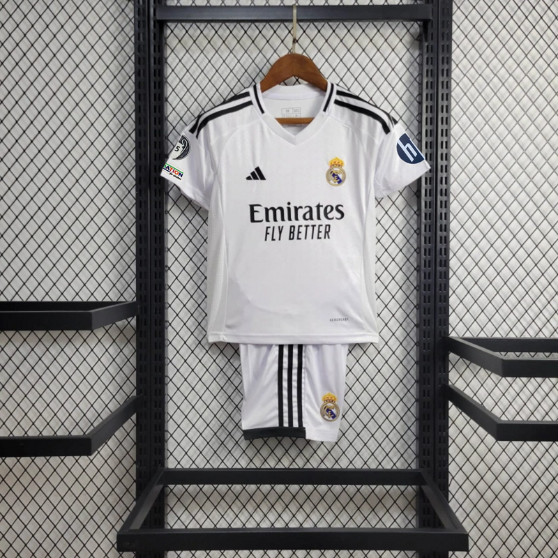 Real Madrid Home 24/25 Infantil