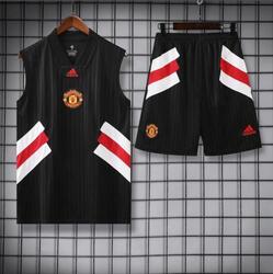 Kit c/ Ziper Regata Manchester United Treino 23/24